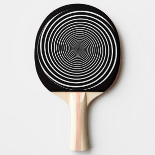 RAQUETE DE PING PONG PING PONG PADDLE KANJI PARA PODER E ESPIRAL DE ART