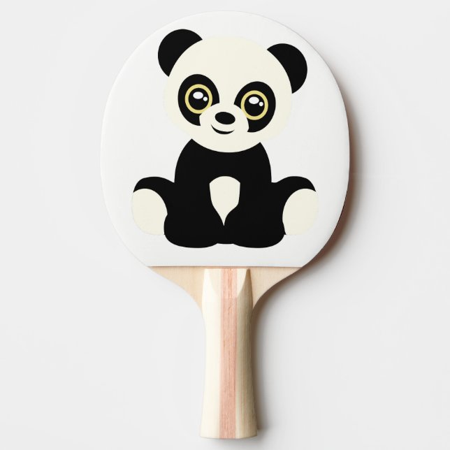 Raquete De Ping Pong Ping Pong Paddle. Panda. (Frente)