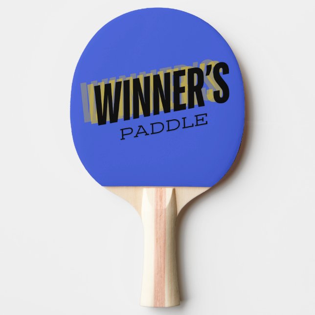 Raquete De Ping Pong Ping Pong Paddle Para Vencedores (Frente)