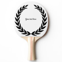 Ping Pong Paddle Personalizável