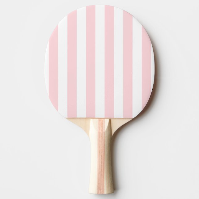Raquete De Ping Pong Ping Pong Paddle Pink & White Stripe (Frente)
