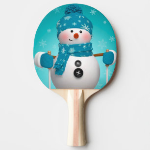 Raquete De Ping Pong Ping Pong Paddle/Snowman