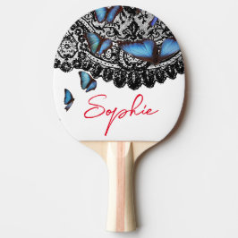 Raquete De Ping Pong Ping Pong Paddle "SOPHIE" BUTTERFLIES