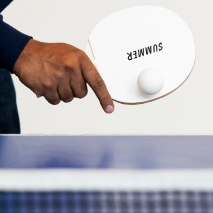 Raquete De Ping Pong Ping Pong Paddle White Verão