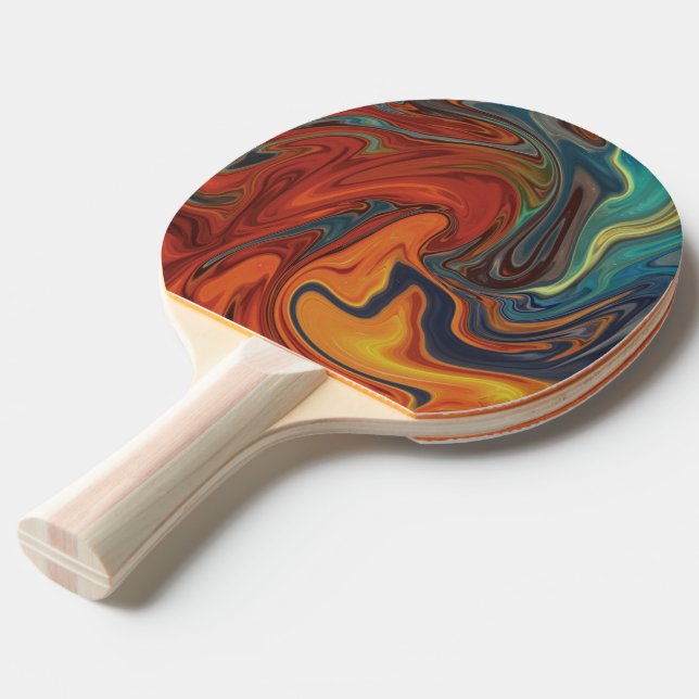 Raquete De Ping Pong Ping Pong Paddles Personalizado: Seu Nome Aqui (Frente inclinada)
