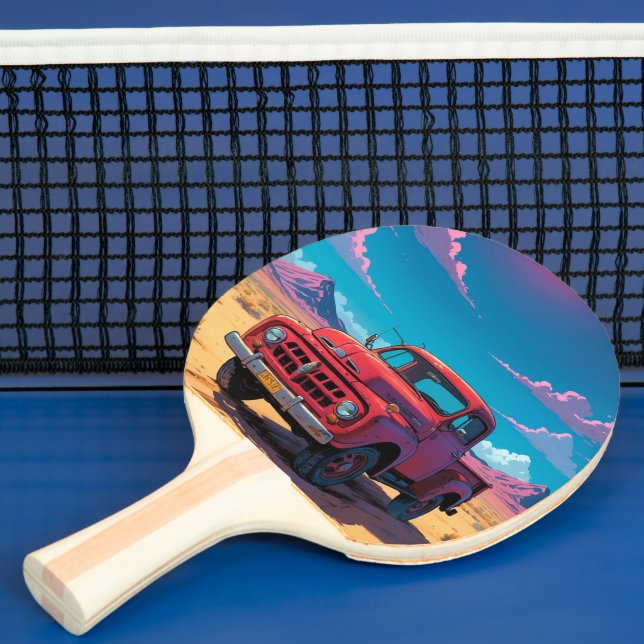 Raquete De Ping Pong Ping Pong Pino Americano Clássico (Insitu)