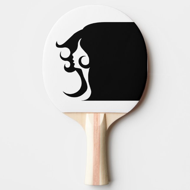 Raquete De Ping Pong Ping Pong Pino da Mulher Deco (Frente)