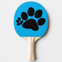 Raquete De Ping Pong Pingpong Paddle - Impressão Polidáctil Direita no