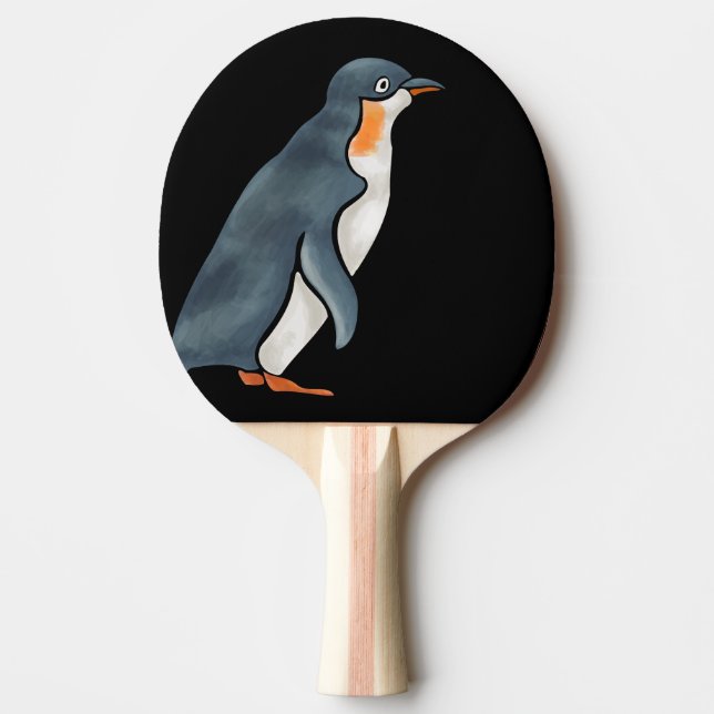 Raquete De Ping Pong pinguim (Frente)