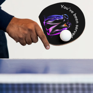 Raquete De Ping Pong Pinguins