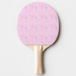 Raquete De Ping Pong Pink do padrão-raquete tênis