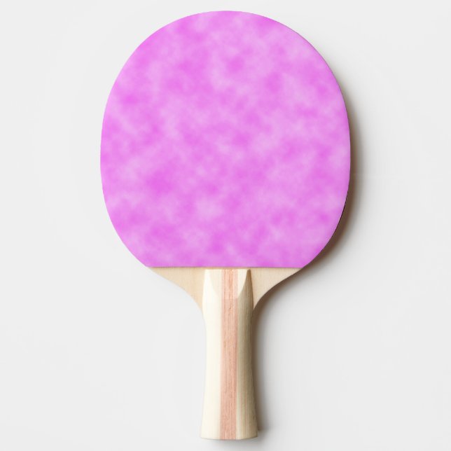 Raquete De Ping Pong Pinkish Purple Created Clouds Abstract Art Design (Frente)