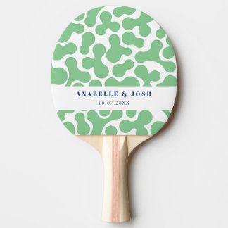 Raquete De Ping Pong Pino de Ping Personalizado Verde