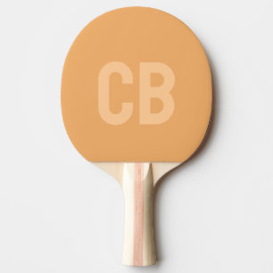 Raquete De Ping Pong Pino do Pino do Pino Laranja Suave de Cor de Tendê