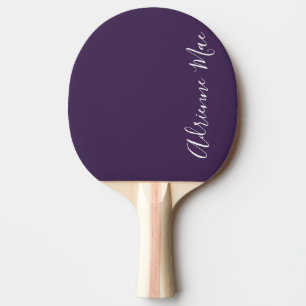Raquete De Ping Pong Pino Ping Pino Pino Púrpura Simplesmente Personali