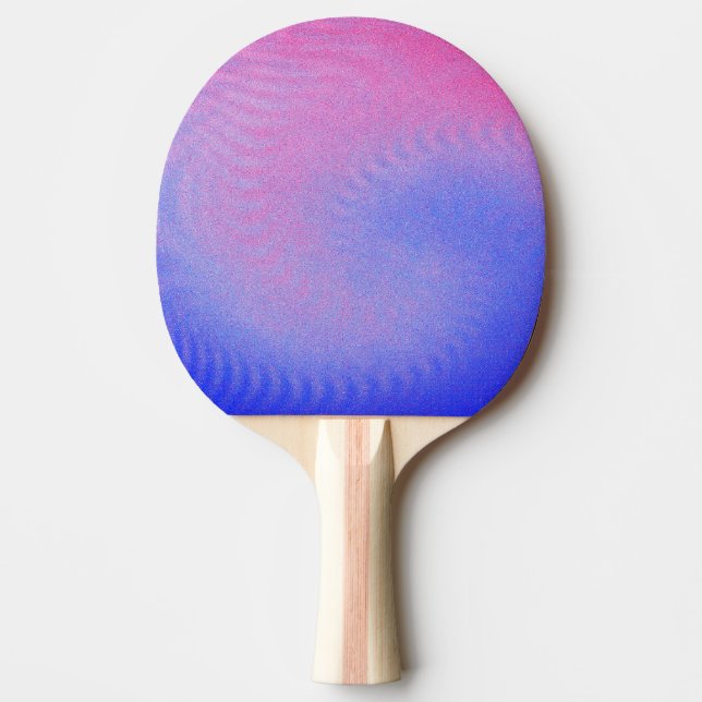 Raquete De Ping Pong Pino Ping Pino Psicodélico (Frente)