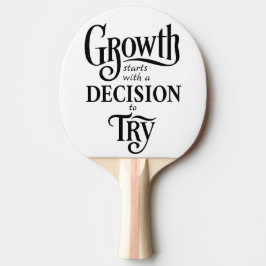 Raquete De Ping Pong Pino Pino Branco - O Crescimento Começa