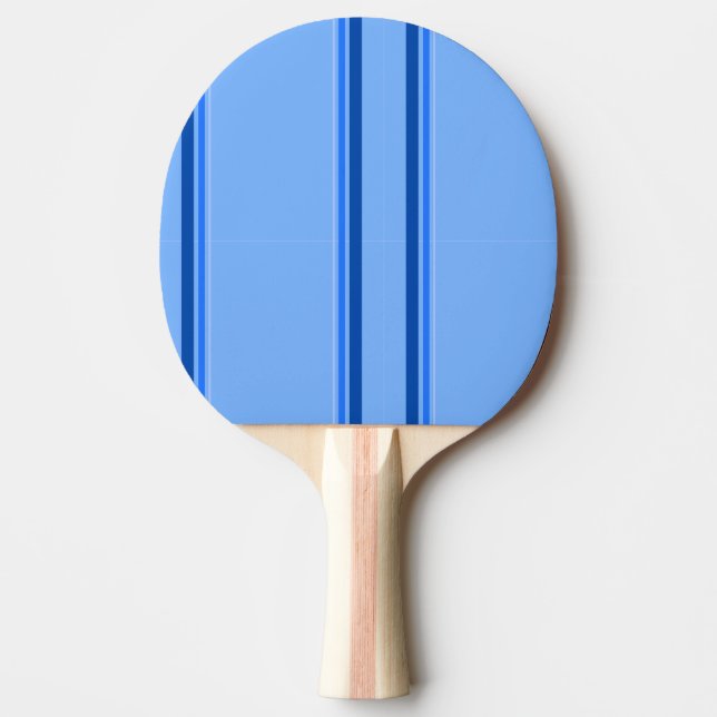 Raquete De Ping Pong Pino Pino das Linhas Azuis (Frente)