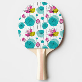 Raquete De Ping Pong Pino Pino Floral