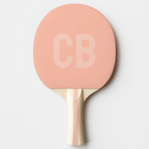 Raquete De Ping Pong Pino Pino Pino Suave de Pino de Cor de Tendência