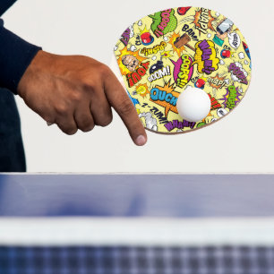 Raquete De Ping Pong Pino Pino Retro Pino Pino Pino Pino Coluna Dupla