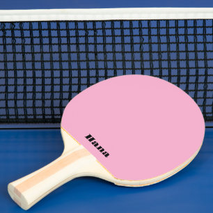 Raquete De Ping Pong Pino Pino Rosa Pino Pino, Texto Diferente em Ambos