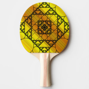 Raquete De Ping Pong Pino Pong da Geometria Fractal