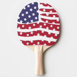 Raquete De Ping Pong Pino Pong Design do Ping do Sinalizador Branco Ver