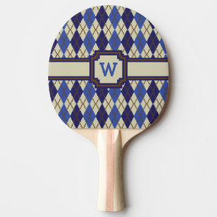 Raquete De Ping Pong Pino Pong do Blueberry Scone Argyle