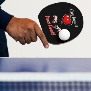 Raquete De Ping Pong Pino Pong do Namorados do jogador