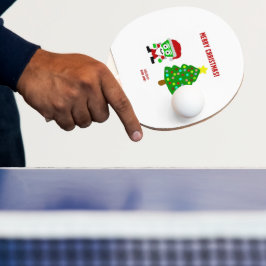 Raquete De Ping Pong Pino Pong do Queijo de Natal