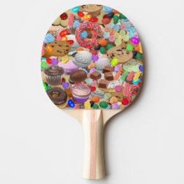 Raquete De Ping Pong Pino Pong Ping Paddle com Doçura