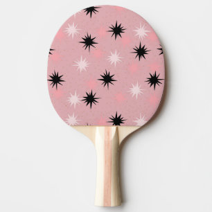 Raquete De Ping Pong Pino Pong Ping Starbursts Atômicos Rosa