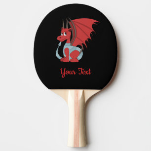 Raquete De Ping Pong Pino Pong Pong Ping do Dragão Vermelho