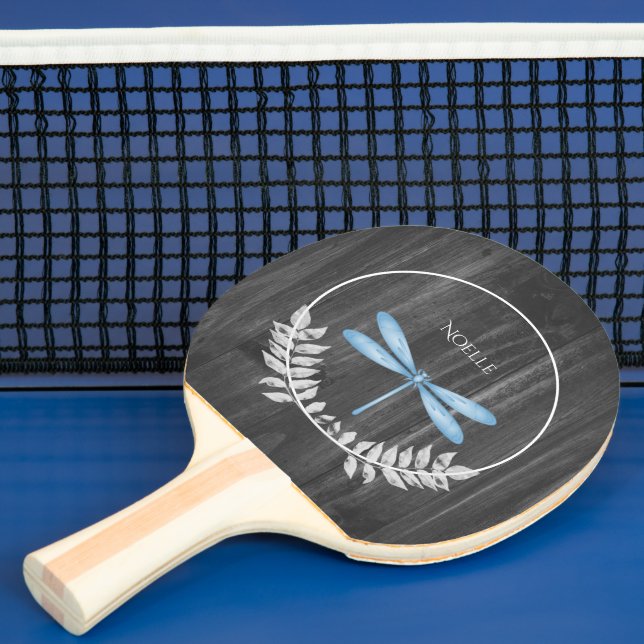 Raquete De Ping Pong Pino Pong Russo De Dragonfly Azul (Insitu)