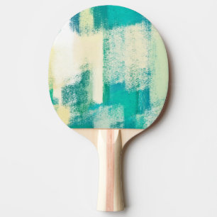 Raquete De Ping Pong pintura abstrato   Cores Dinâmicas