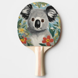 Raquete De Ping Pong Pintura de Koala