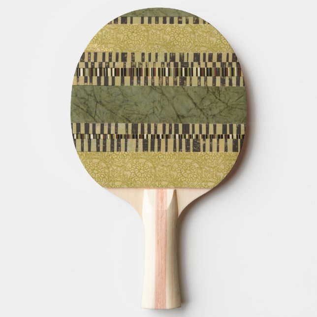 Raquete De Ping Pong Pintura do painel de Multipatterned (Frente)