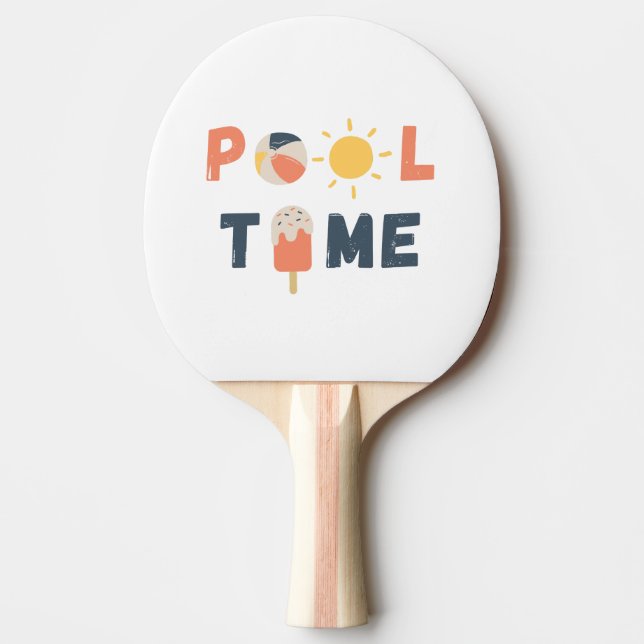 Raquete De Ping Pong piscina. raquetes de ping-pong (Frente)