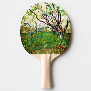 Raquete De Ping Pong Pomar Flor (1888) por Vincent Van Gogh