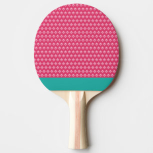 Raquete De Ping Pong Pong cor-de-rosa do sibilo