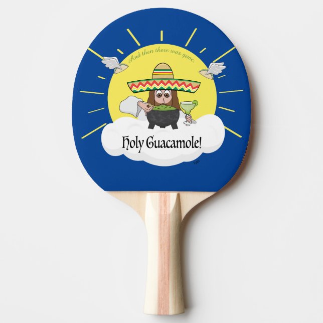 Raquete De Ping Pong Pong Ping Paddle Guacamole (Frente)