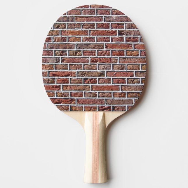 Raquete De Ping Pong Ponteiro neerlandês tradicional de tijolo (Frente)