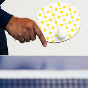 Raquete De Ping Pong Pontos Amarelos, Padrão de Pontos, Pontos, Pontilh