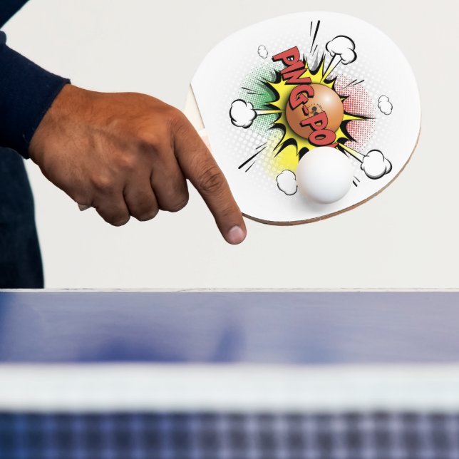 Raquete De Ping Pong Pop Art (Insitu)