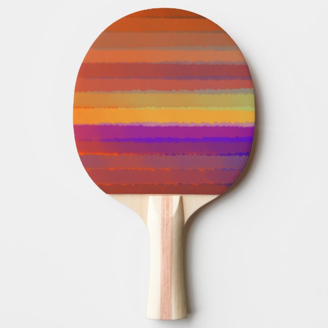 Raquete De Ping Pong Pop De Cor De Cores De Salto Brilhante (Frente)