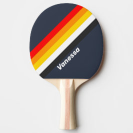 Raquete De Ping Pong Porto Náutico Vintage com risca de nome