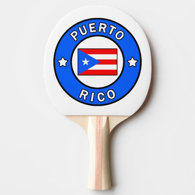 Raquete De Ping Pong Porto Rico (Frente)