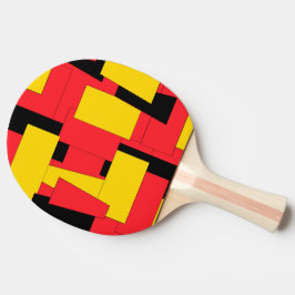 Raquete De Ping Pong Prazer Geométrico