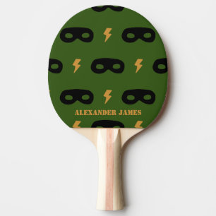 Raquete De Ping Pong Presente de aniversário do super herói Ping Pong